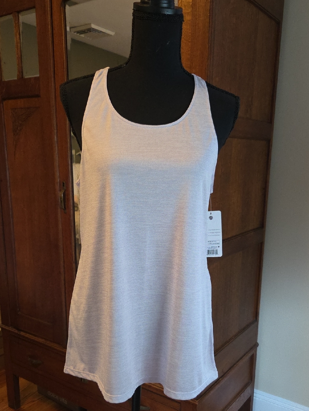 Apana Light Pink Racerback Tank Top